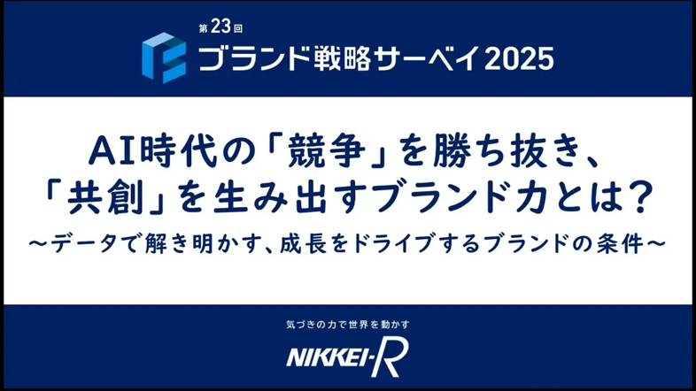 ブランド戦略サーベイ2025アーカイブ動画